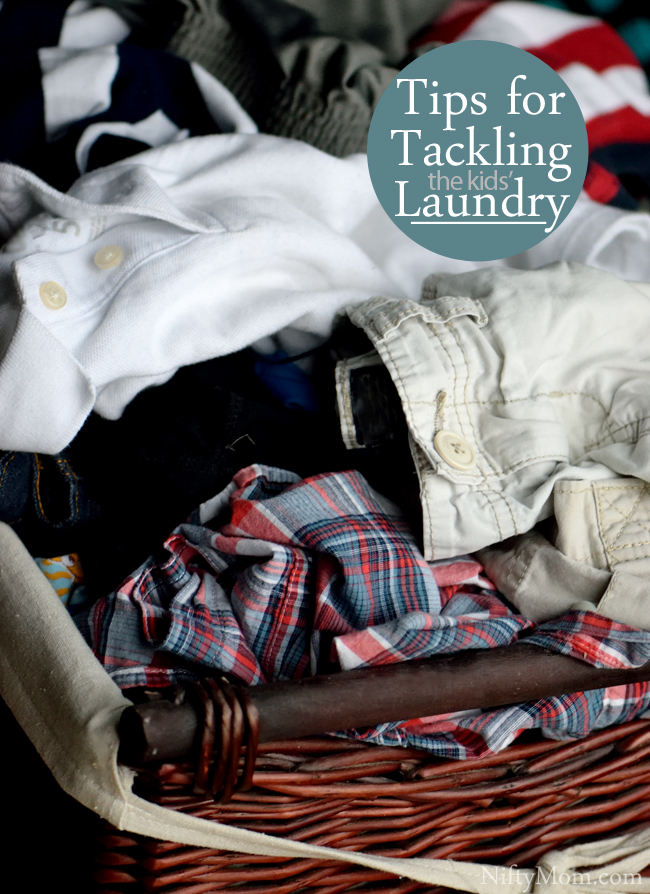 Tips for Tackling the Kids' Laundry