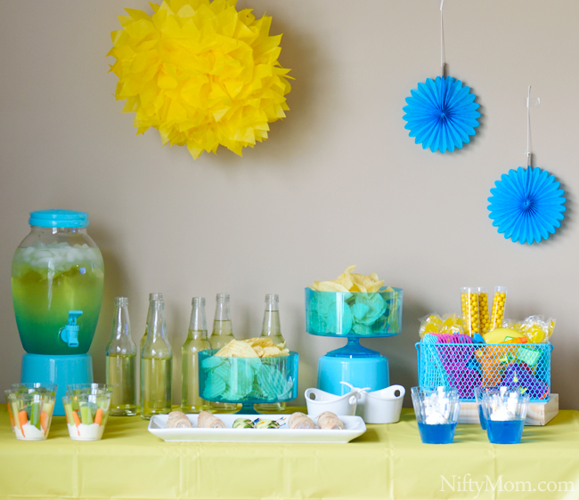 Blue & Yellow Summer Party #DipYourWay