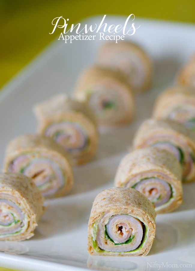 Easy Appetizer Recipe - Pinwheels #DipYourWay