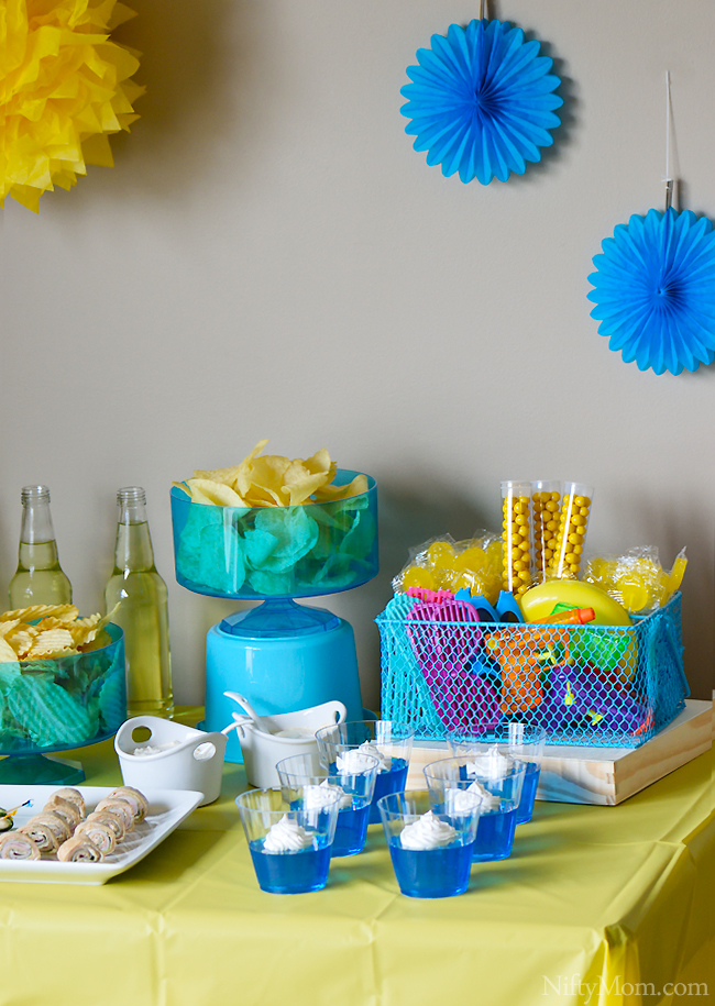Planning a Summer Party Indoors #DipYourWay