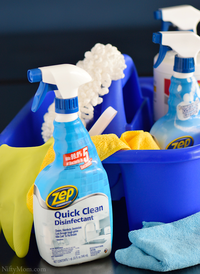 Zep Quick Clean Disinfectant #ZepSocialstars