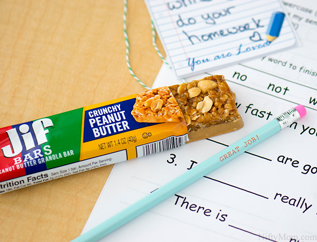 Jif Bars After School Snack #TeamJif