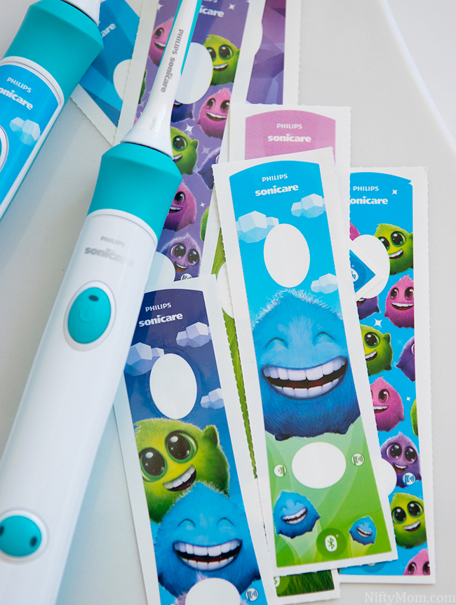Philips Sonicare for Kids Handle Stickers 