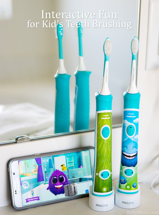 Interactive Fun for Kid's Teeth Brushing with Philips Sonicare for Kids 