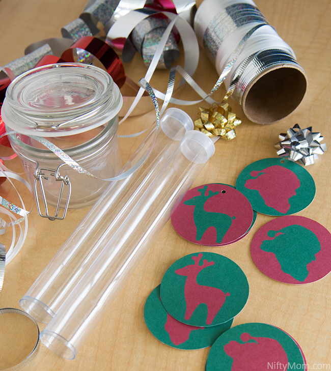 Holiday Treat Jars with Free Printable Tags