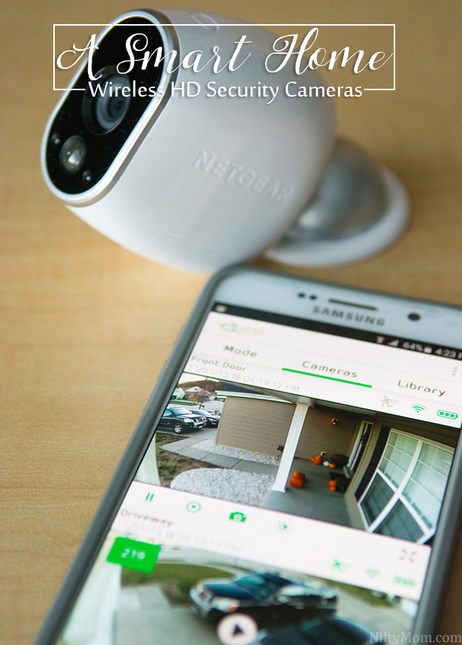 A Smart Home with Arlo Wireless HD Security Cameras