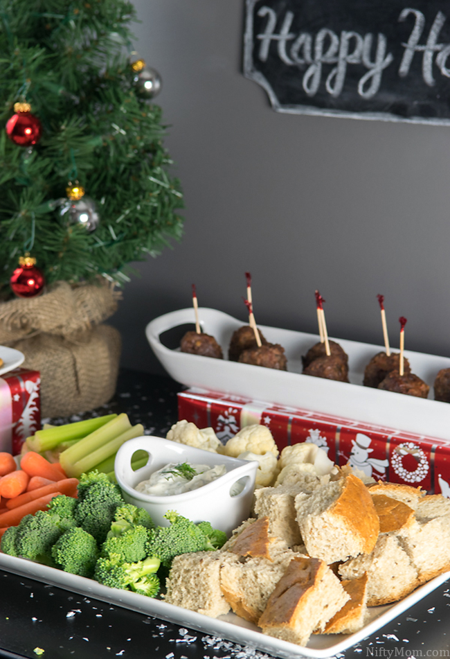 Easy Holiday Appetizer Setting with 3 Easy Recipes