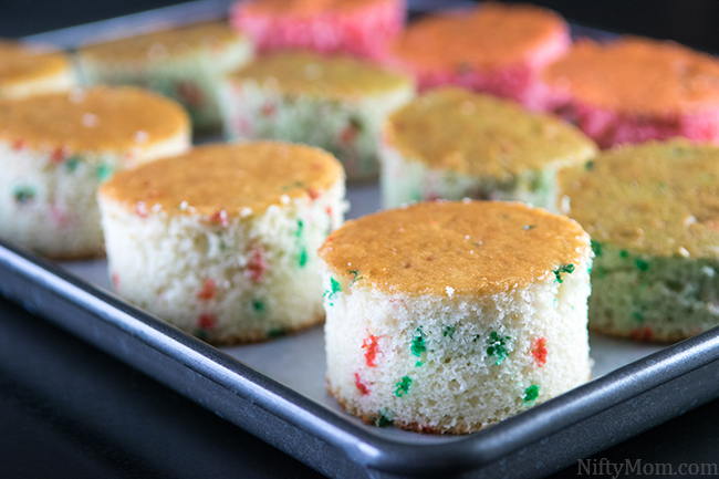 Use Cookie Cutters to Make Mini Cake Layers