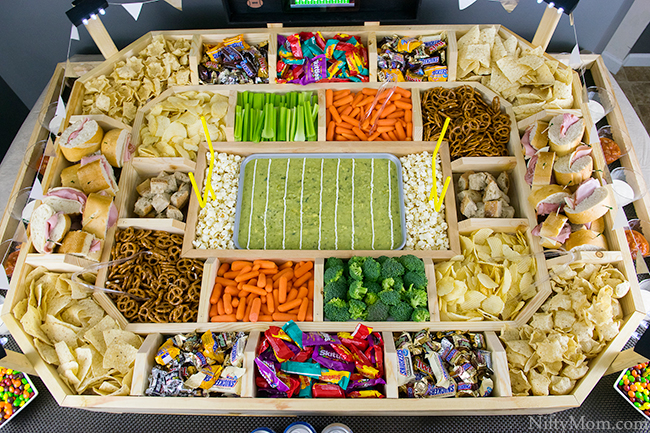 How to Make a Snack Stadium for The Big Game