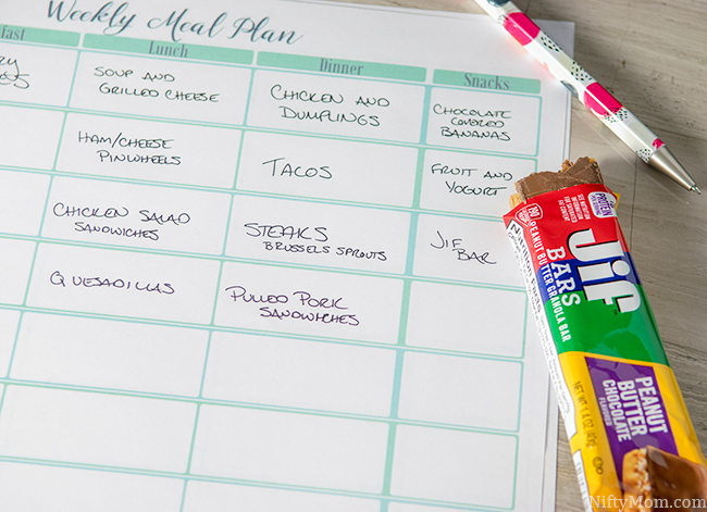 Tips for Weekly Meal Planning + A Free Printable