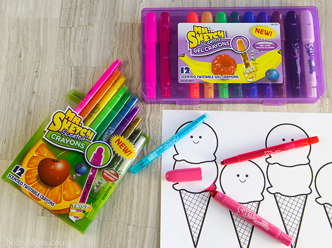 Mr. Sketch Gel Crayons 