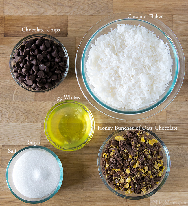 Easy Chocolate-Coconut Macaroons Ingredients