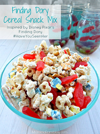 Finding Dory Cereal Snack Mix