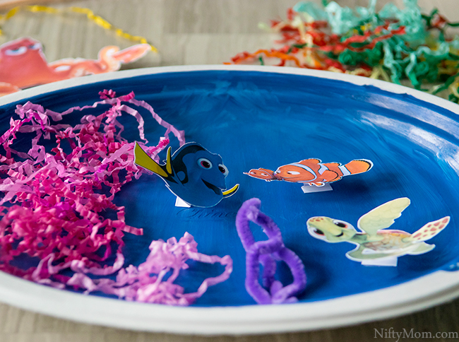 FINDING DORY Craft - 3D Ocean Scene Activity