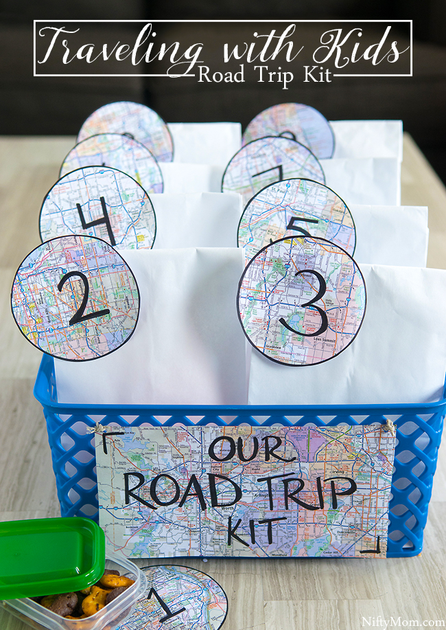Road Trip Kit for Traveling with Kids