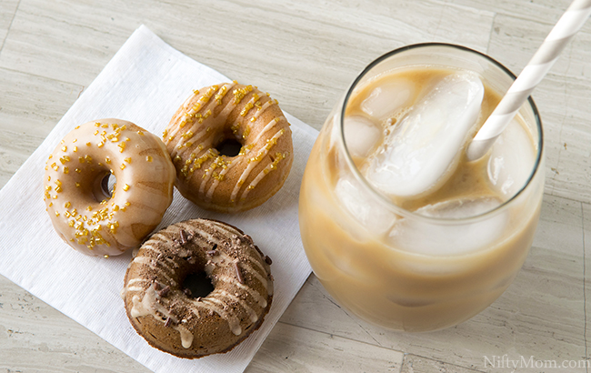 Mini Caramel Macchiato & Mocha Cake Donuts & Glaze Recipes - Quick & Easy!!