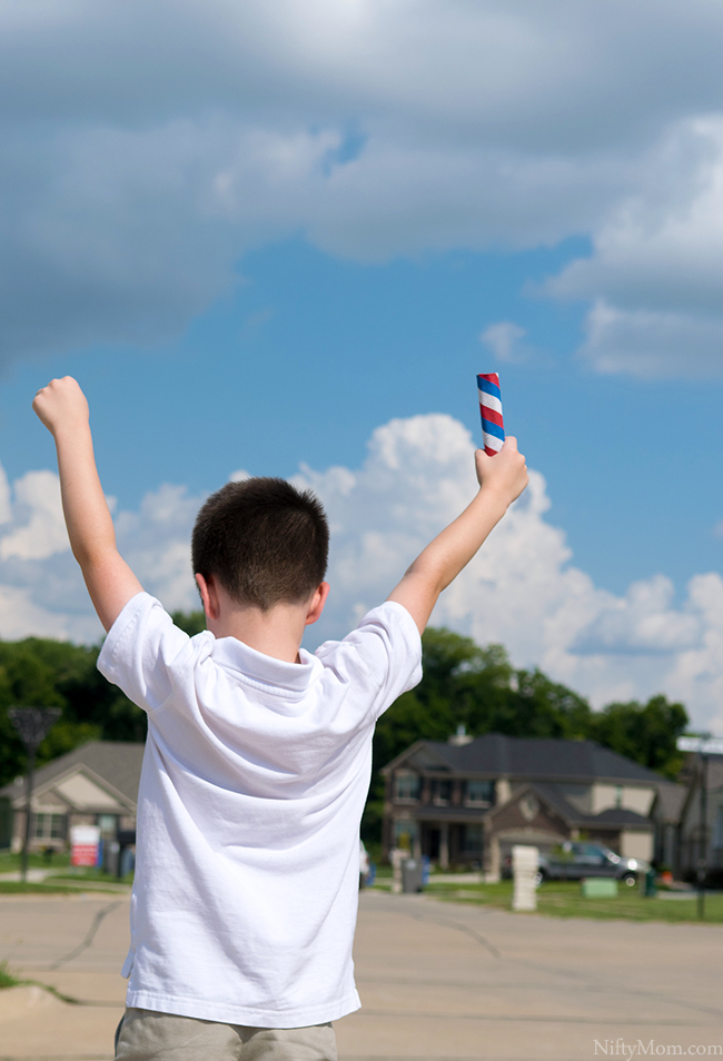 Outdoor Play Idea – Kid's Relays + DIY Kid's Relay Baton