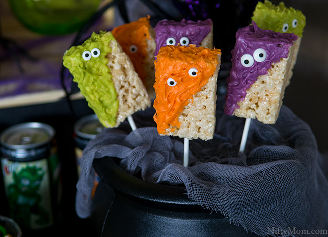 Monster Treats on a Stick