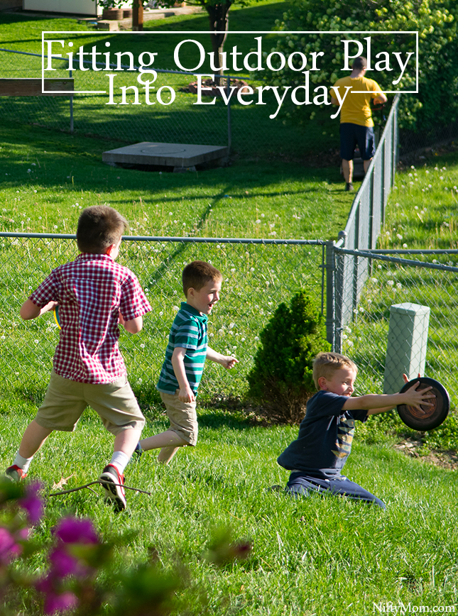 Fitting Outdoor Play into Everyday