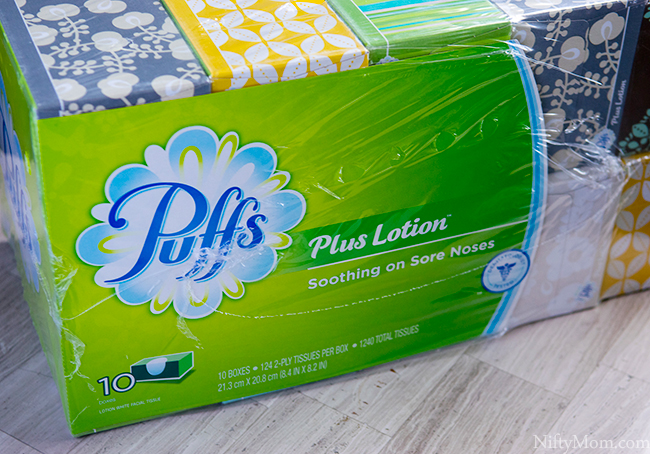 Puffs Lotion Plus at Sam's Club