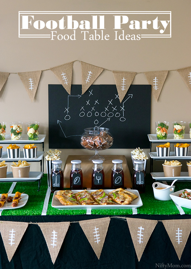 FOOTBALL GAME PARTY FOOD IDEAS