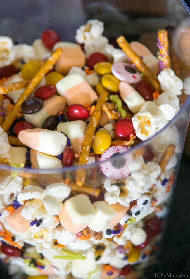 Halloween Monster Party Snack Mix