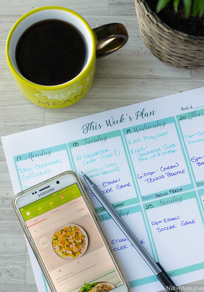 Weekly Planning Tips & A Free Printable Weekly Planning Sheet