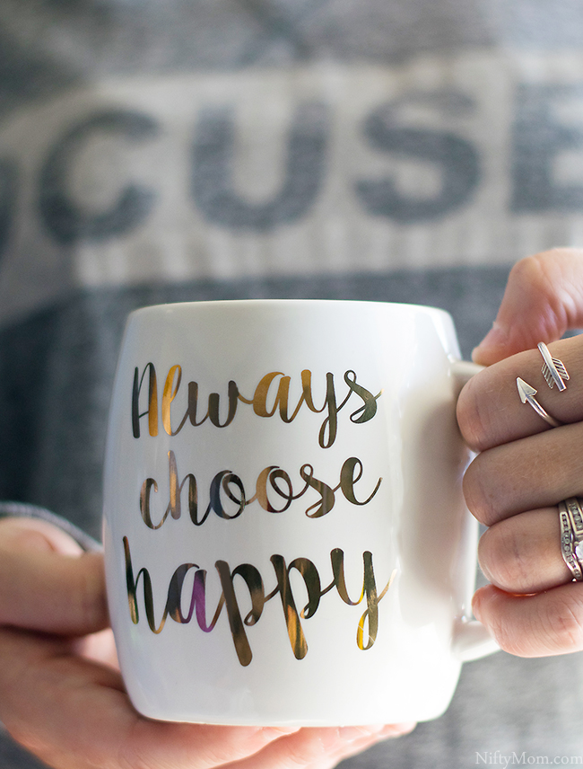 Always Choose Happy Coffee Mug