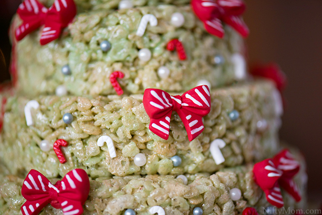 Rice Krispies Holiday Tree Layered Cake