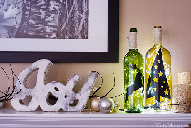 DIY Holiday Crafting with Wine Bottles