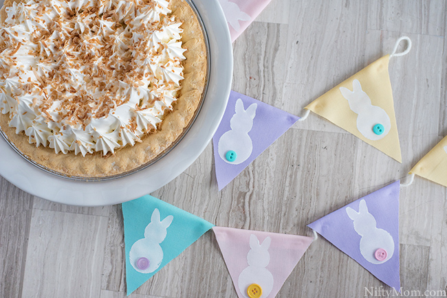 DIY Easter Bunny Banner Decor