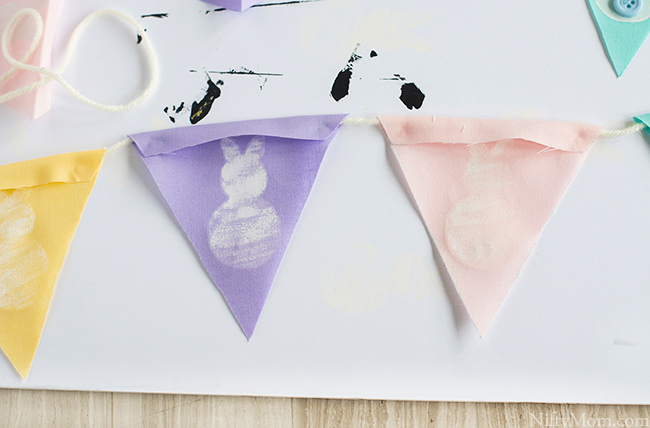 How to Make a Stamp & a Spring Bunny Banner
