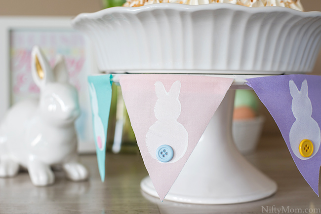 How to Make a Stamp & a Spring Bunny Banner