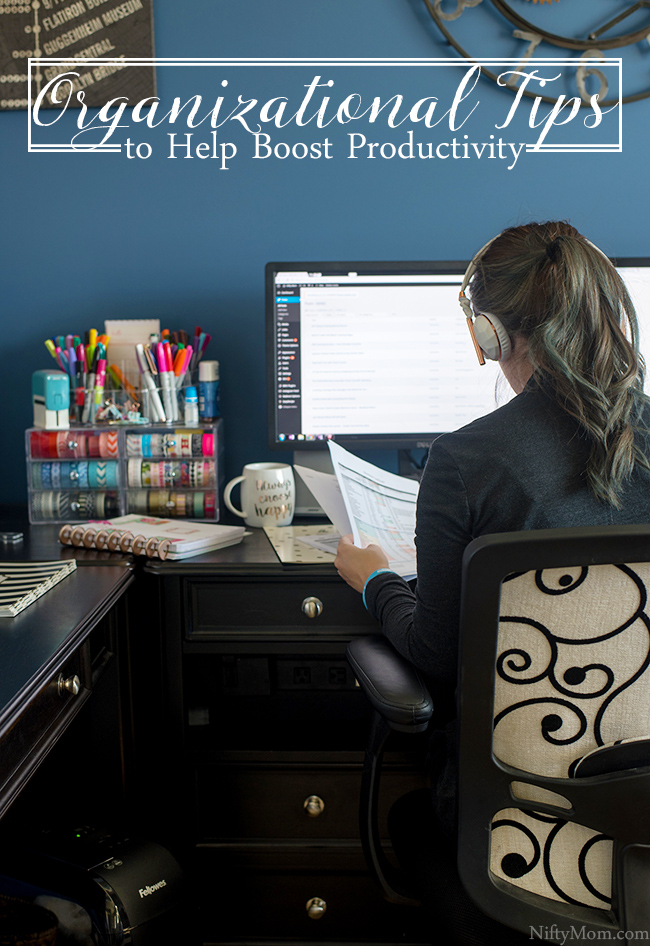 Organizational Tips to Help Boost Productivity