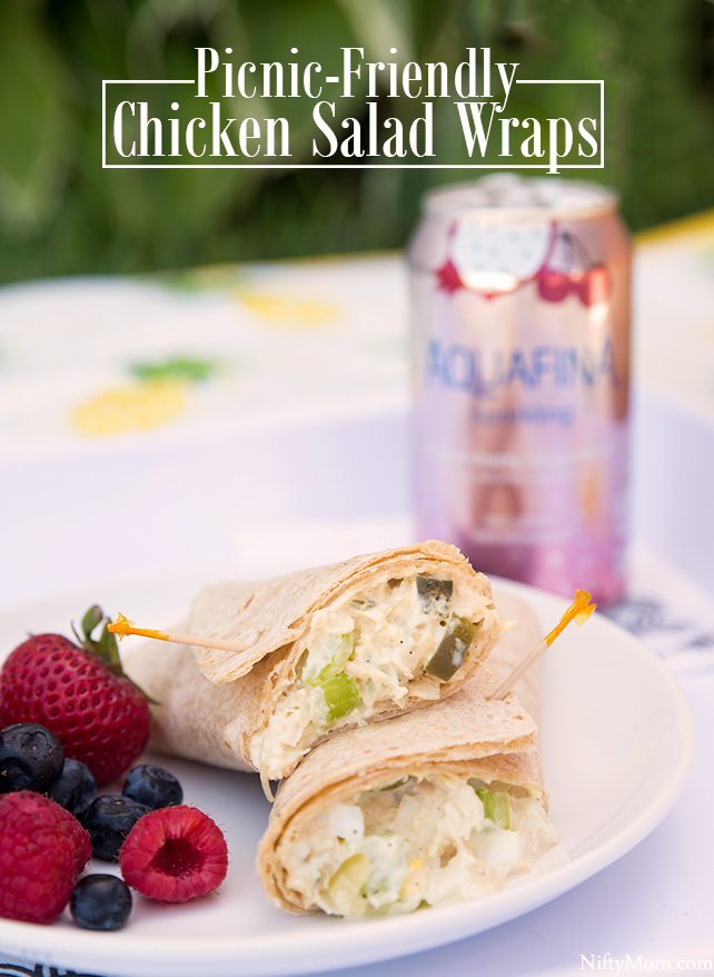 Picnic-Friendly Chicken Salad Wraps