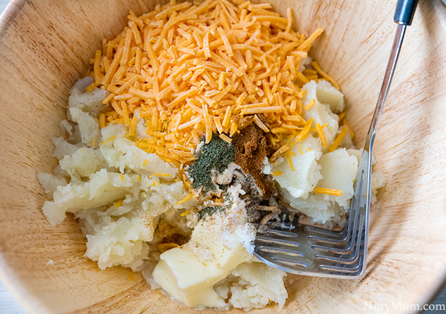 Broccoli & Cheddar Stuffed Twice Baked Potatoes Recipe
