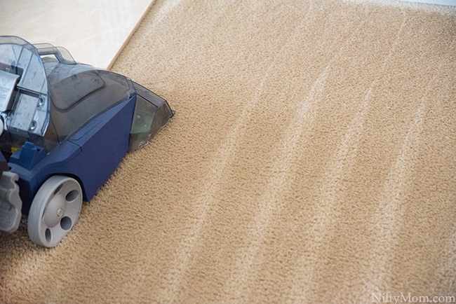 Easy Carpet Cleaning Hack {Spot Removal & Deep Cleaning}