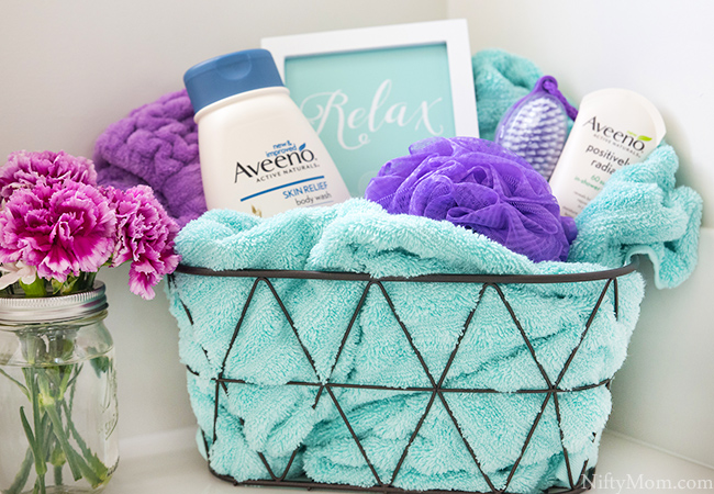 5 Ways to Treat Yourself This Week + Relaxation Gift Basket Idea