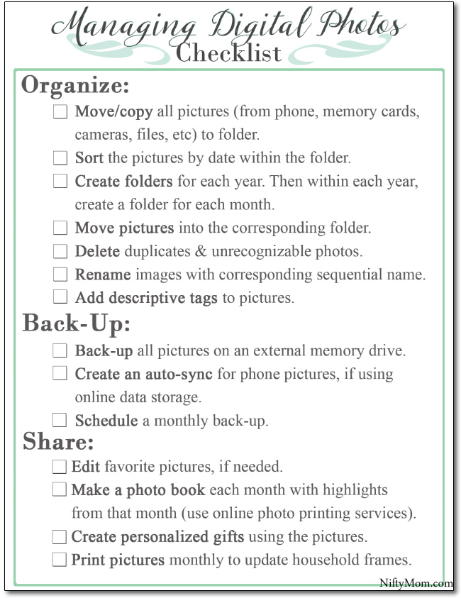 How to Store and Organize Pictures on Your Computer