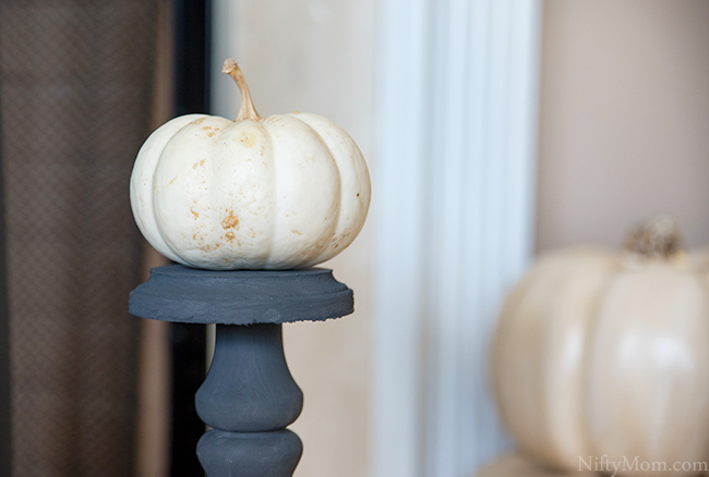 DIY Floor Candle Holders from Wooden Table Legs