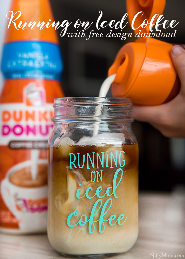 Running on Iced Coffee {with free design download}