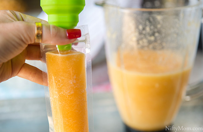 Low Calorie Alcohol Tropical Slushies & Ice Pops (using spiked sparkling seltzer)