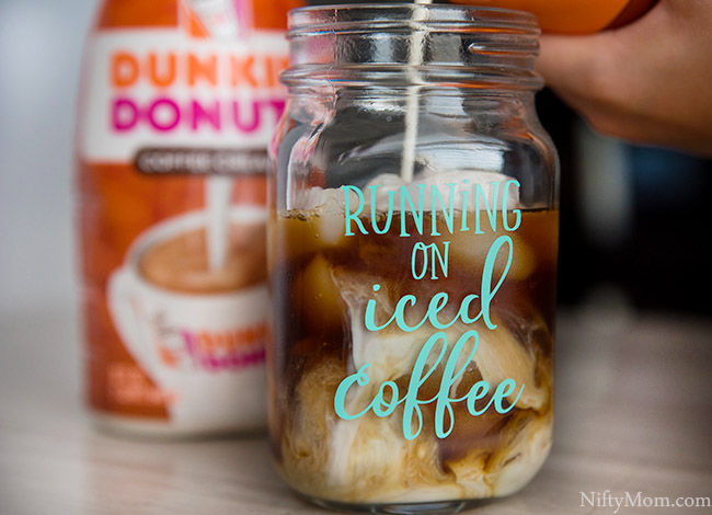 Running on Iced Coffee {with free design download}