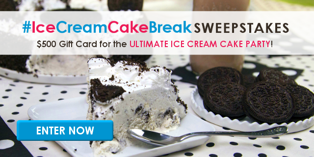 IceCreamCakeBreak Sweepstakes July 2018