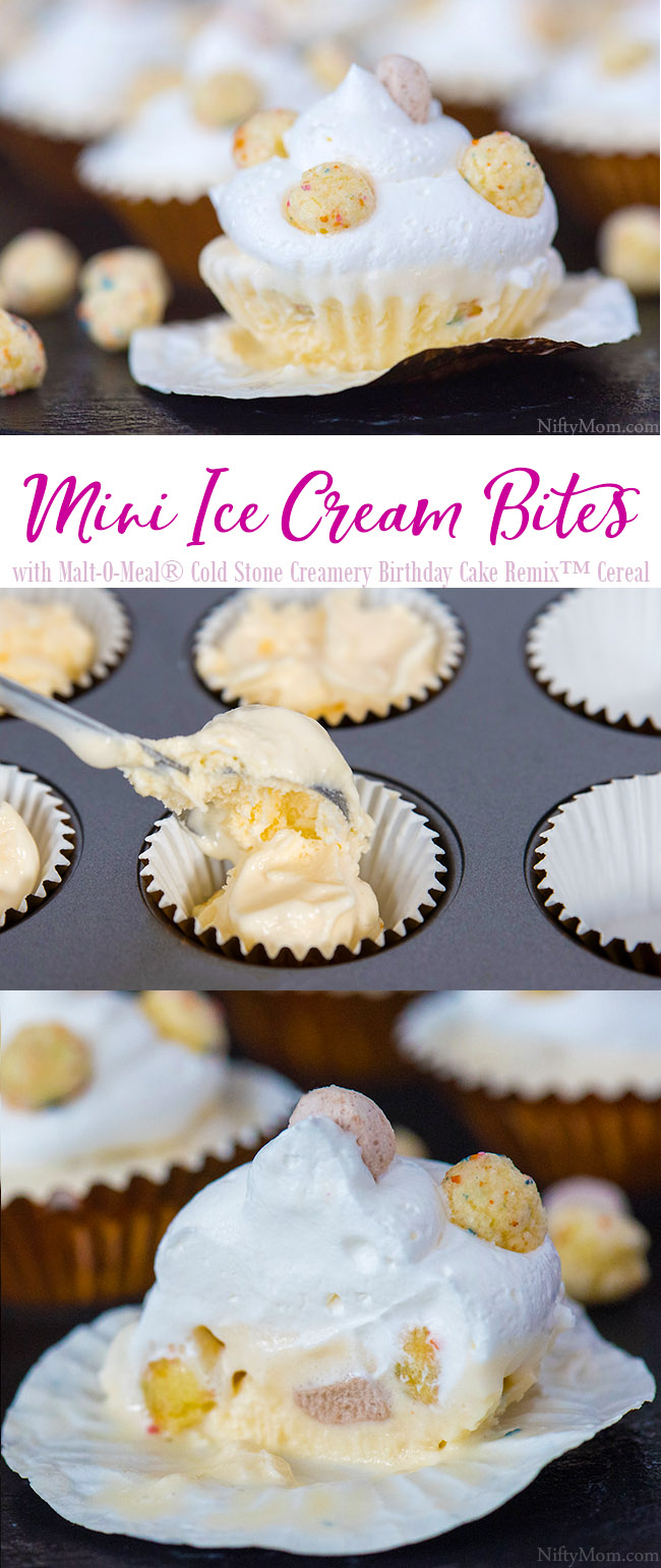 How to Make Mini Ice Cream Bites {Easy Dessert Idea}