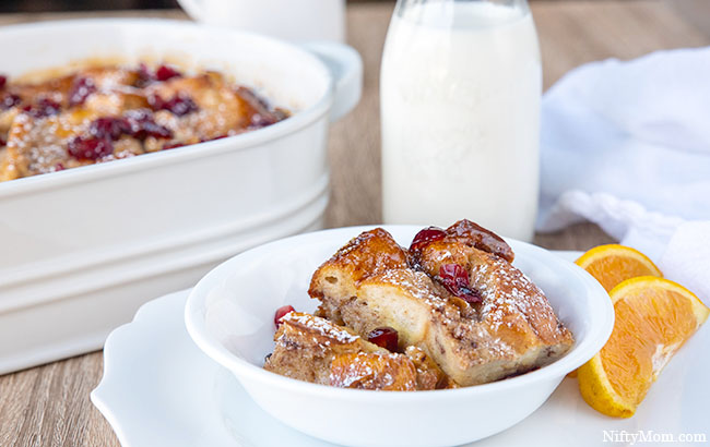 Cranberry Cinnamon French Toast Baked Casserole Nifty Mom