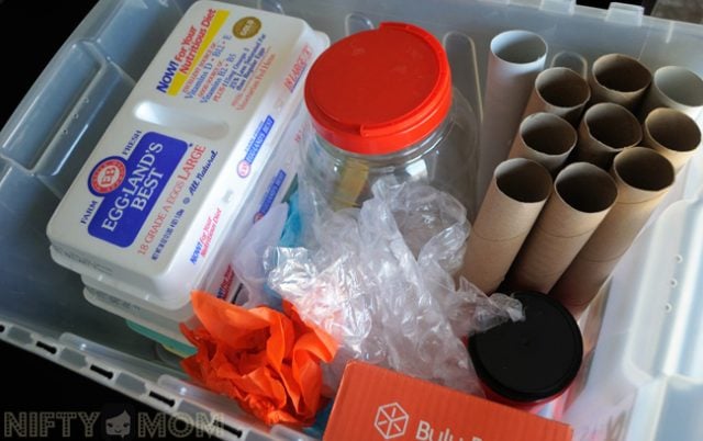 Creating A Recycle Bin Just For Crafts Activities A Printable Sign