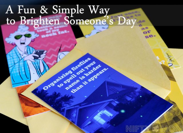 A Simple & Fun Way to Brighten Someone’s Day with Just a Card – Nifty Mom