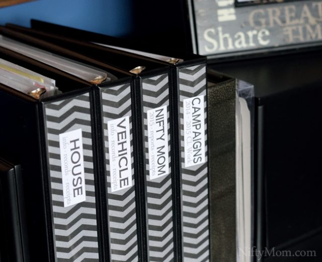 Vehicle Documents Binder Organization {Free Printables} Nifty Mom