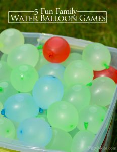 5 Fun Water Balloon Games for the Whole Family – Nifty Mom